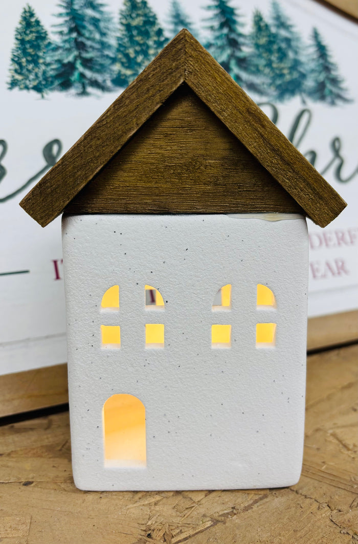 Winter Ceramic Cottages (5 styles)