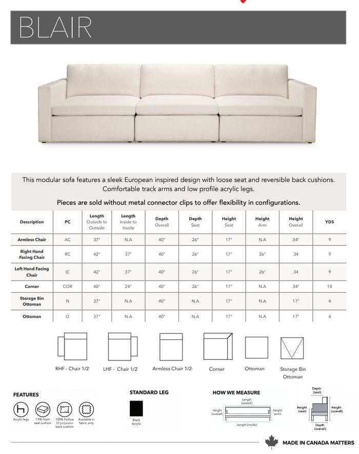 Blair Modular Collection