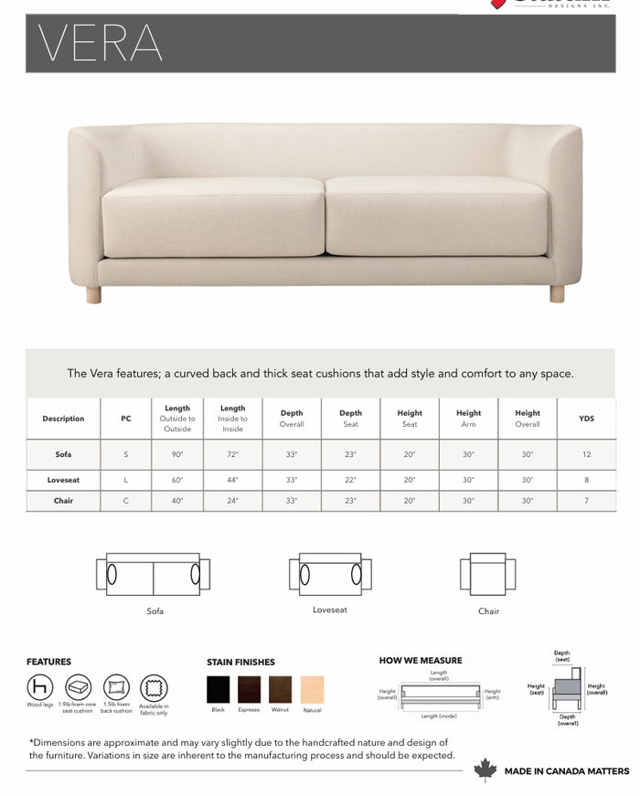 Vera Sofa Collection